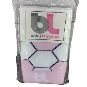 Baby Leggings Octagon Pink Black White Designed Leggings